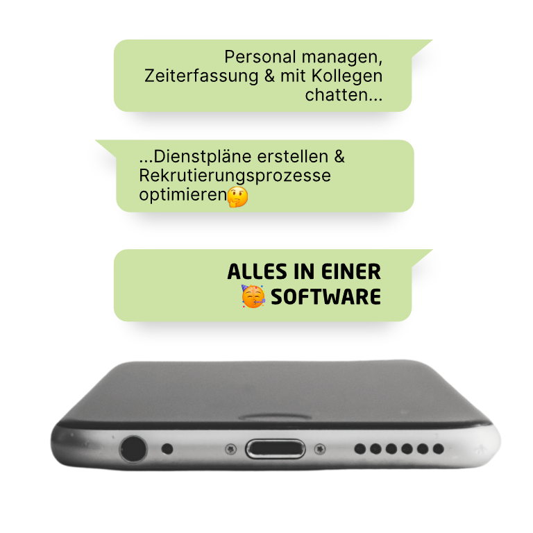 Chatverlauf über die All-in-One Lösung von Ginkgo Pharmasoft